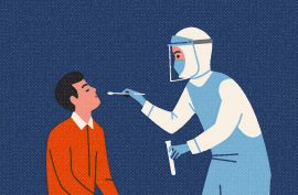 Le prélèvement dure moins d'une minute